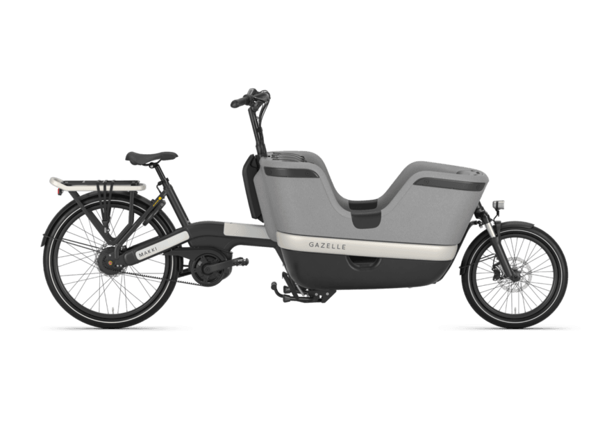 De Gazelle Makki Load Connect is scherp geprijsd leverbaar bij de enige officiële Gazelle Premium dealer van Alphen aan den Rijn; Van der Louw tweewielers.