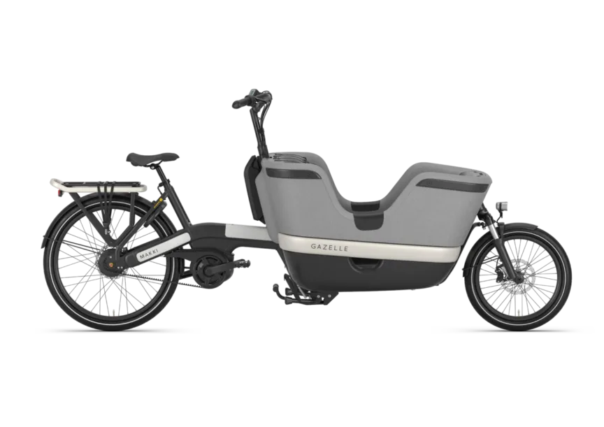 De Gazelle Makki Load Connect is scherp geprijsd leverbaar bij de enige officiële Gazelle Premium dealer van Alphen aan den Rijn; Van der Louw tweewielers.