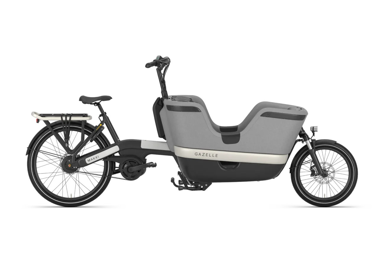 De Gazelle Makki Load Connect is scherp geprijsd leverbaar bij de enige officiële Gazelle Premium dealer van Alphen aan den Rijn; Van der Louw tweewielers.
