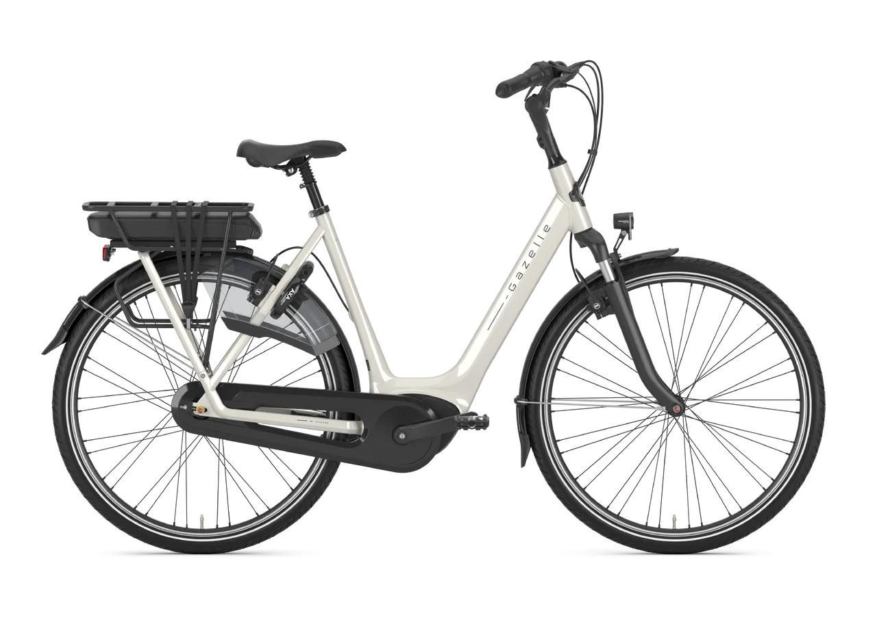 De Gazelle Orange C7+ HMB is scherp geprijsd leverbaar bij de enige officiële Gazelle Premium dealer van Alphen aan den Rijn; Van der Louw tweewielers.