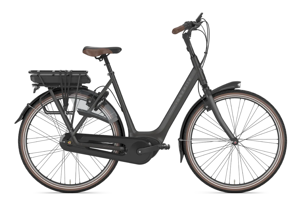 De Gazelle Grenoble C8 HMB is scherp geprijsd leverbaar bij de enige officiële Gazelle Premium dealer van Alphen aan den Rijn; Van der Louw tweewielers.