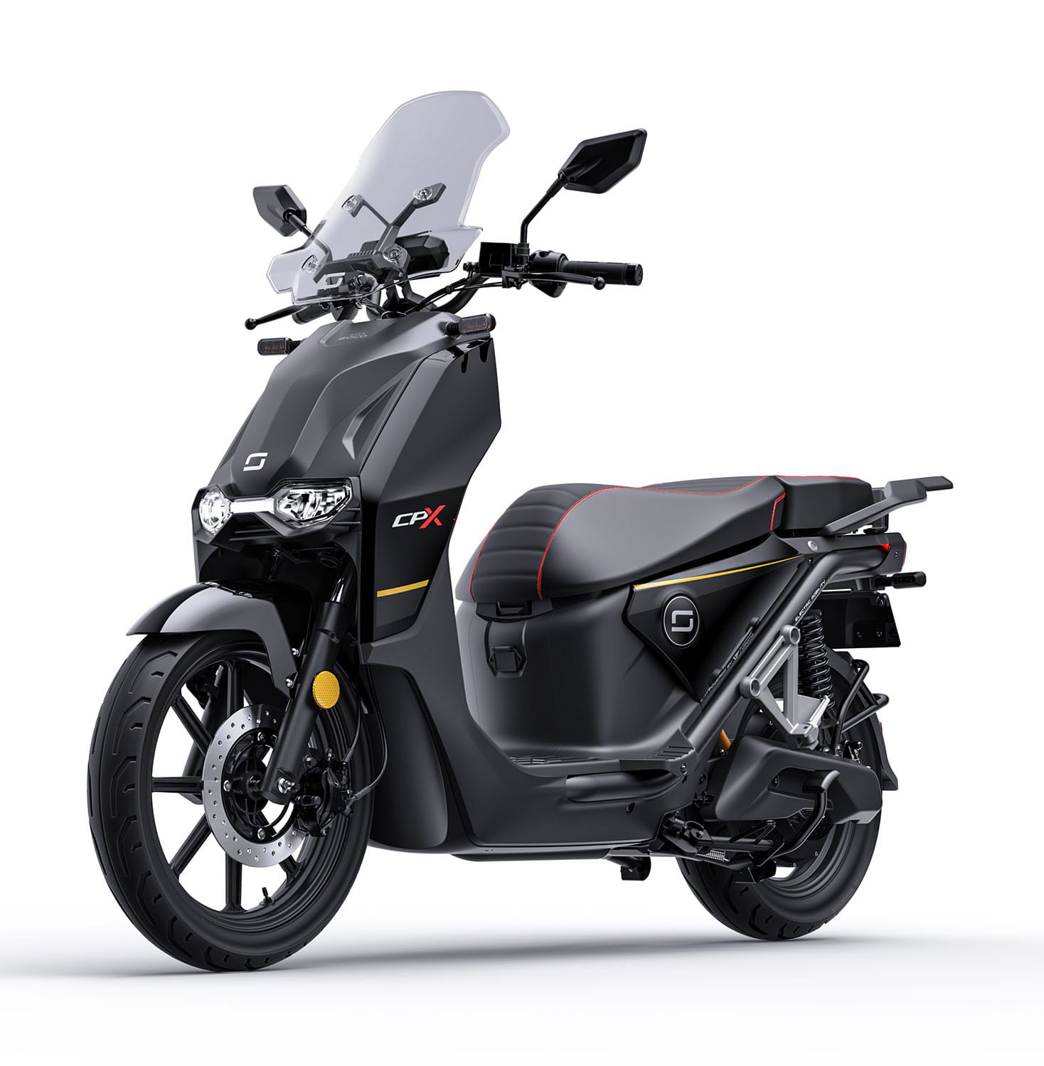 Super Soco CPX matzwart