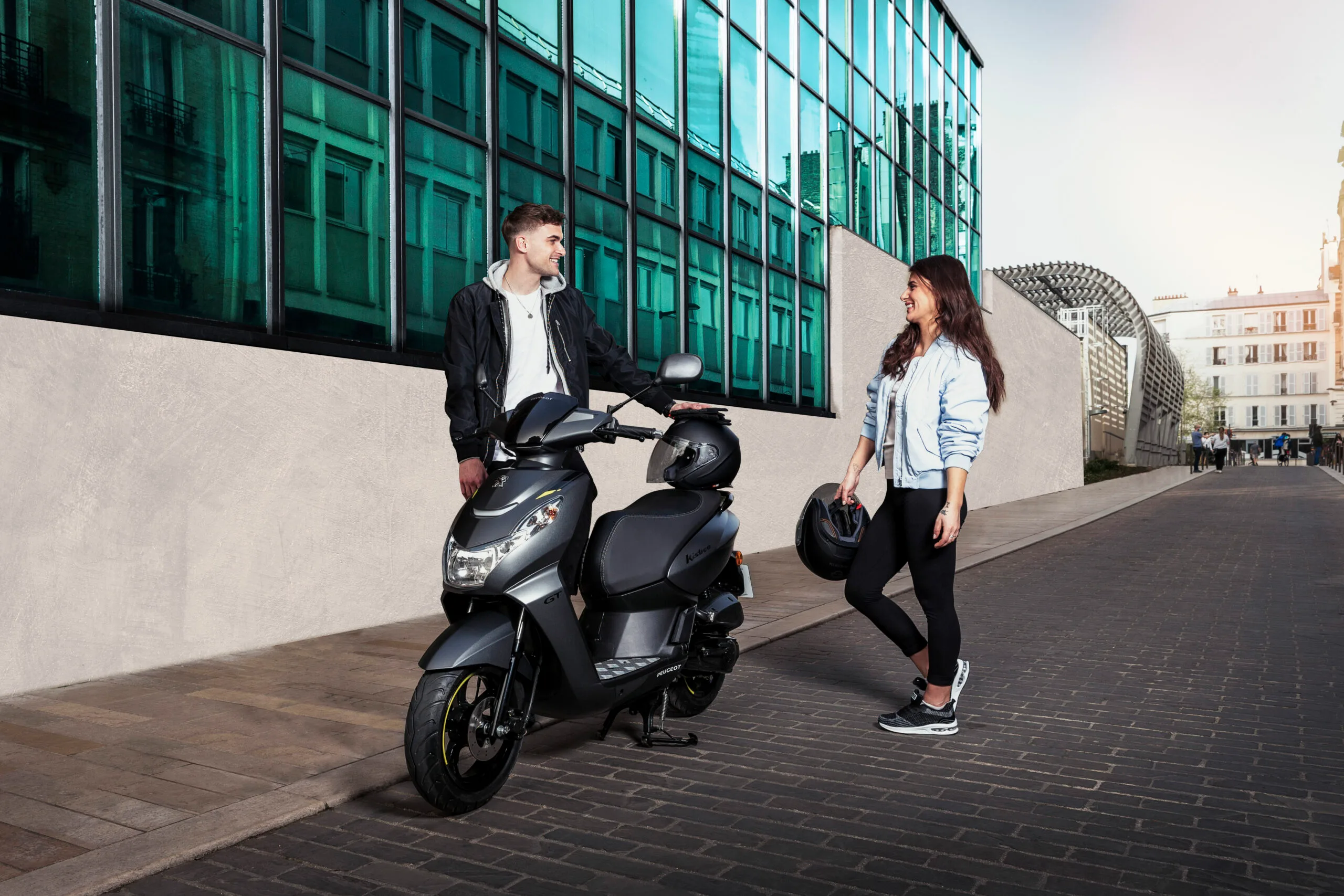 Peugeot scooters banner