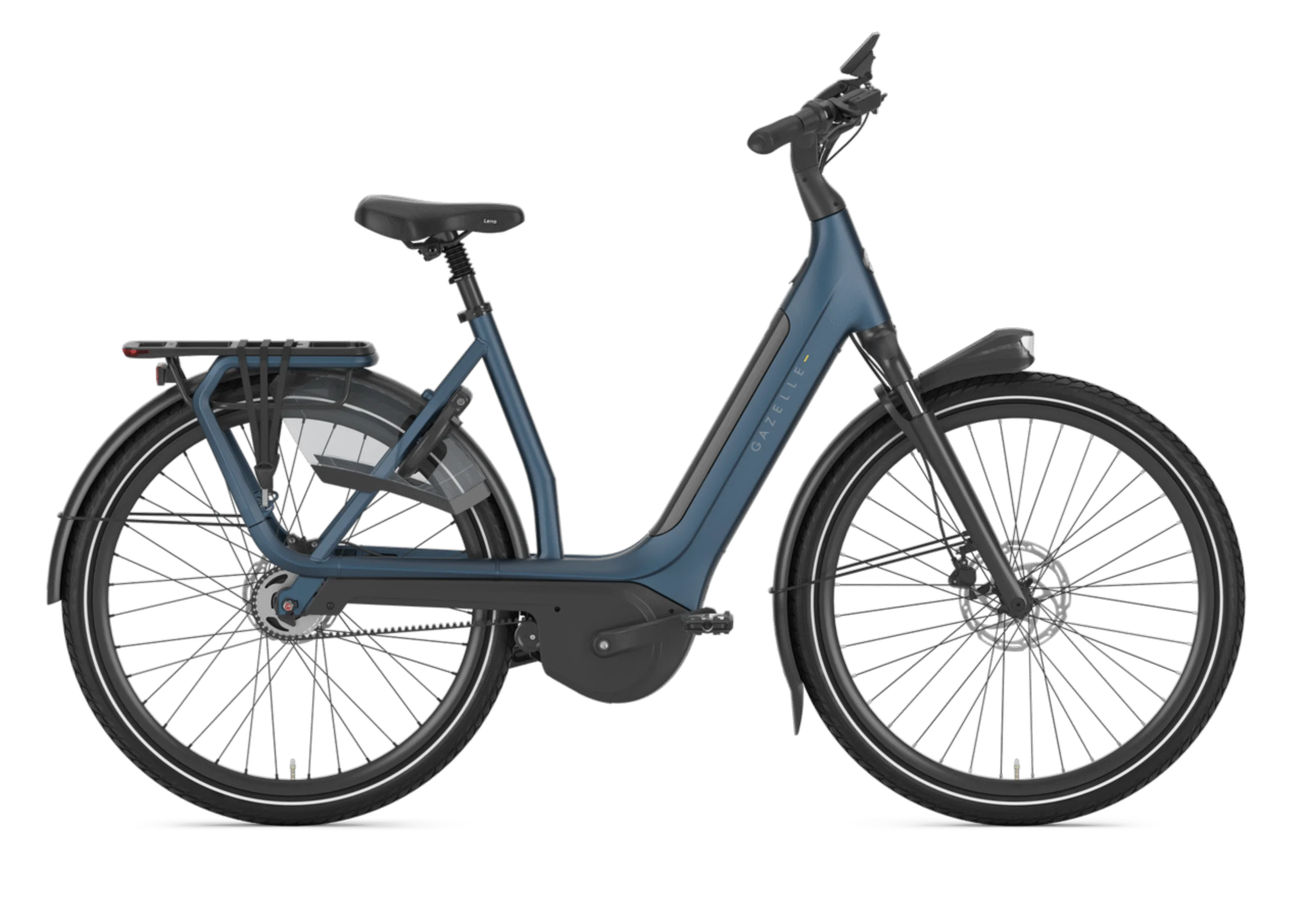 Gazelle Avignon C5 matblauw De Gazelle Avignon C5 is scherp geprijsd leverbaar bij de enige officiële Gazelle Premium dealer van Alphen aan den Rijn; Van der Louw tweewielers.