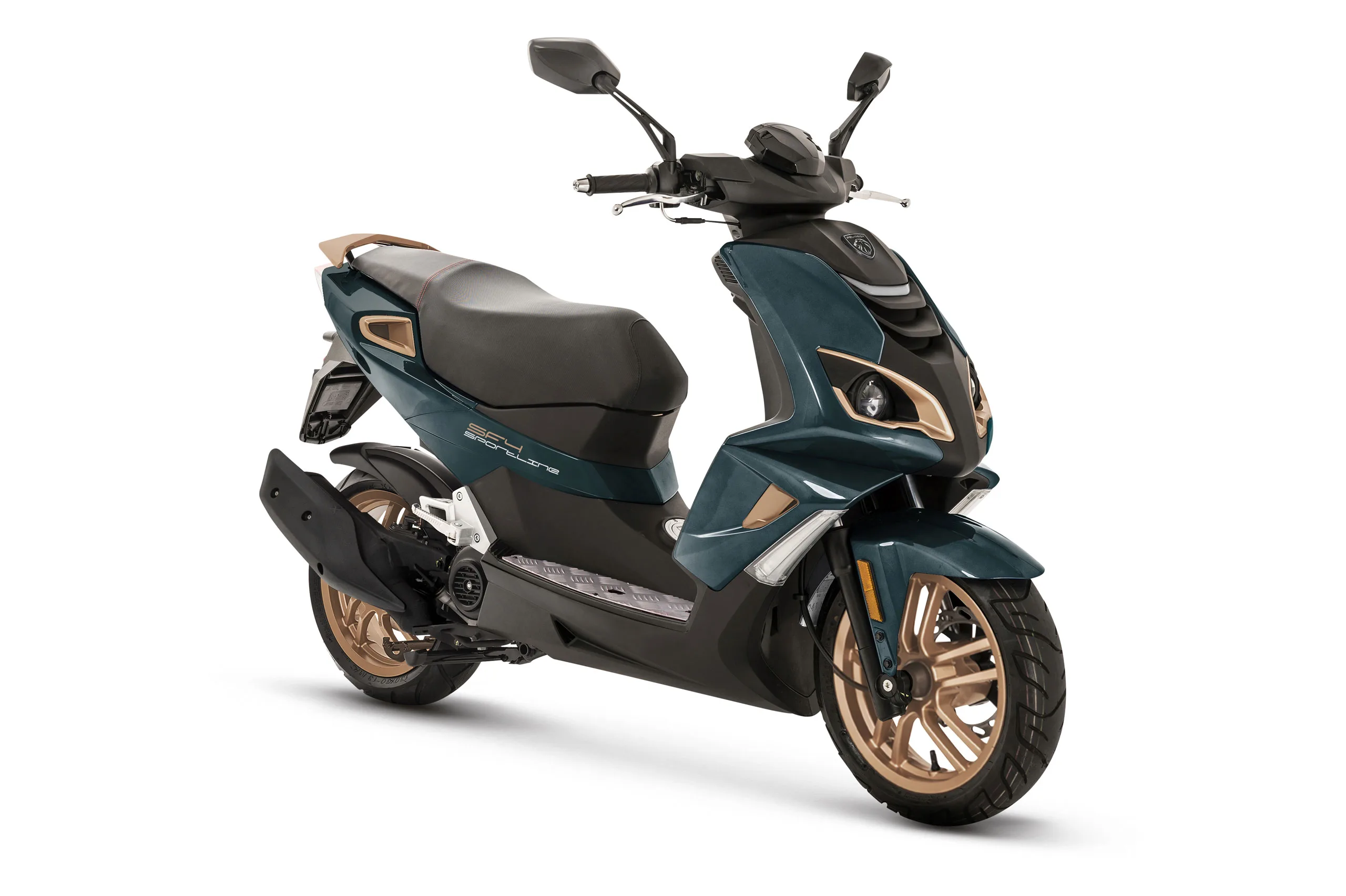 Peugeot Speedfight 4 Sportline.jpg De Peugeot Speedfight 4 is scherp geprijsd leverbaar bij de enige officiële Peugeot dealer van Alphen aan den Rijn; Van der Louw tweewielers.